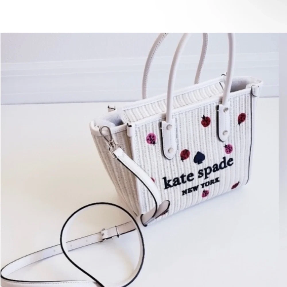 NWOT Kate Spade Ella Lady Bug bag with matching Wallet & crossbody strap